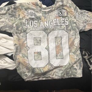 PacSun Kids Los Angeles '88 Camo Tee - Green & Tan